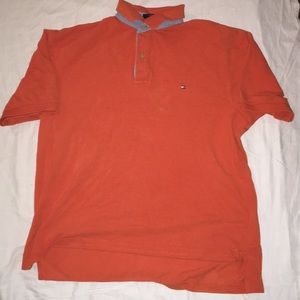 Tommy Hilfiger Orange Polo